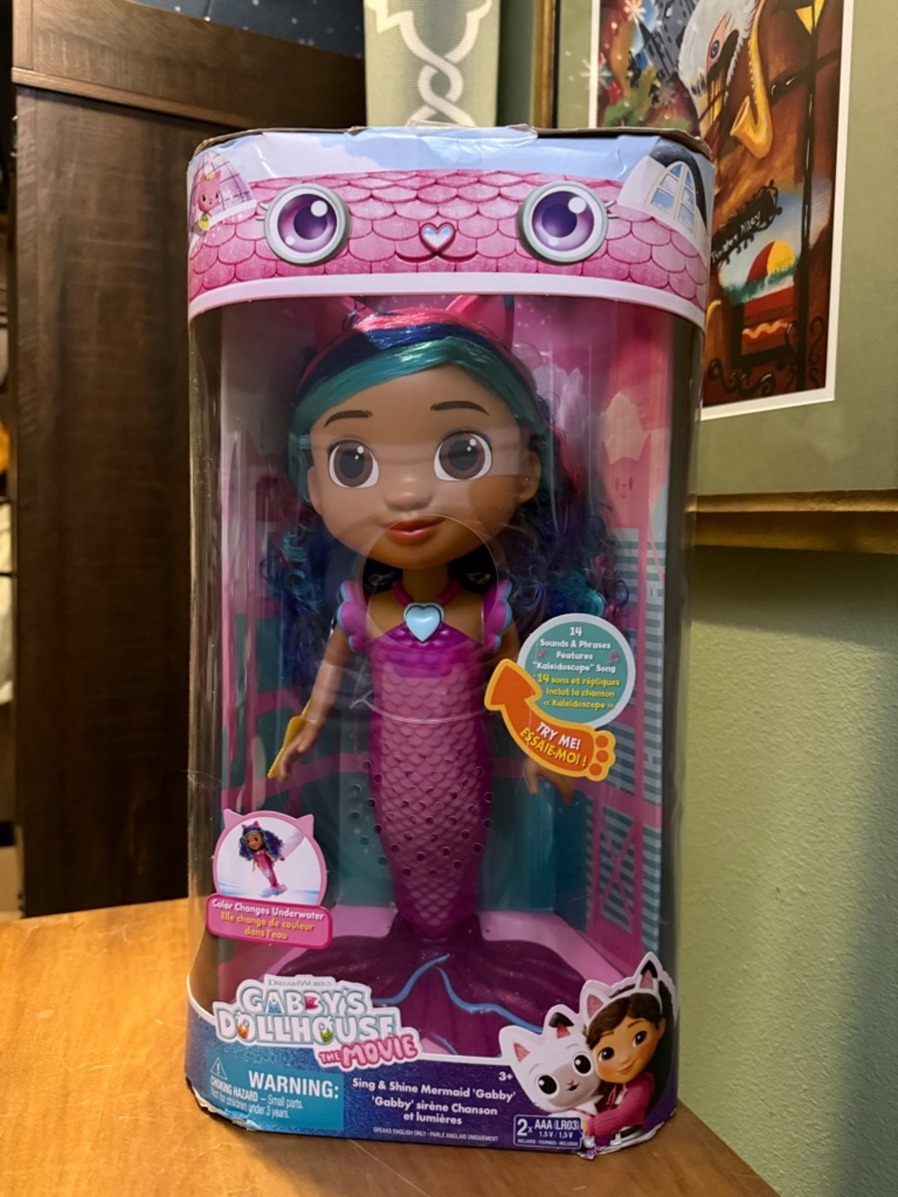 DreamWorks Gabby’s Dollhouse Mermaid Doll – NIB - Picture 10 of 16